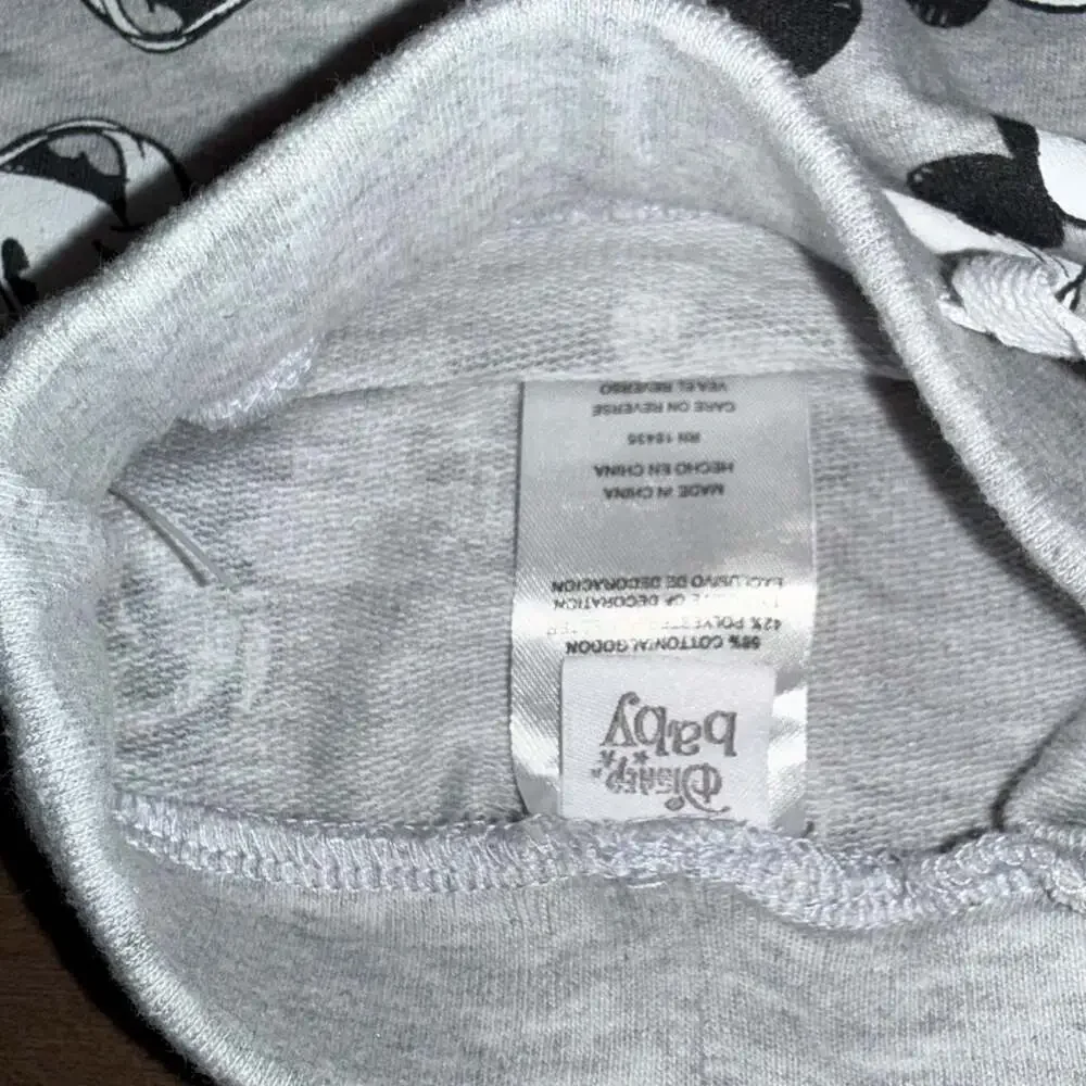 Disney Baby Mickey Mouse 2-Piece Hoodie and Sweatpants Outfit Set Grey
